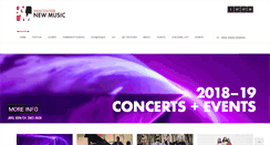 Desktop Screenshot of newmusic.org